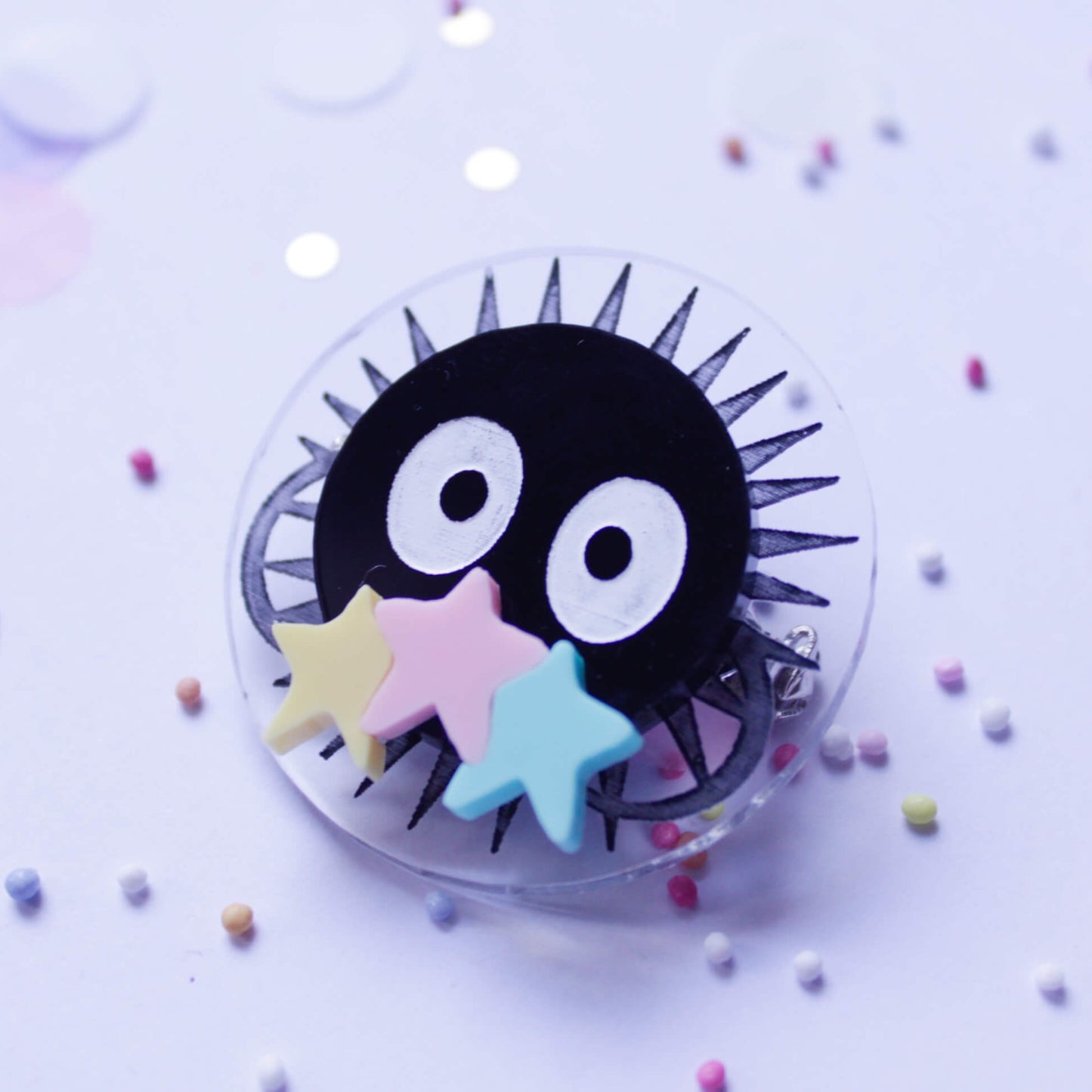 Soot Sprite Brooch