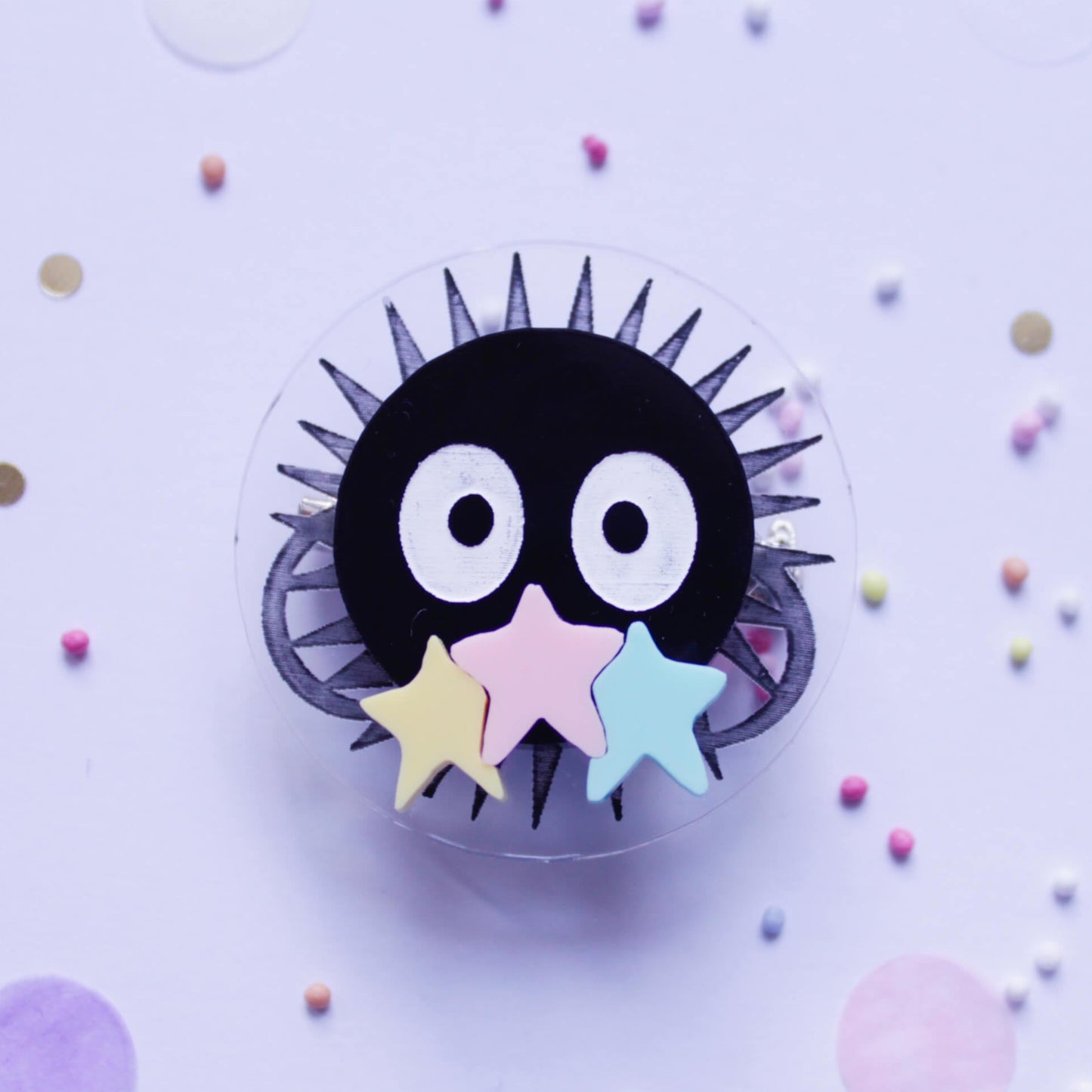 Soot Sprite Brooch