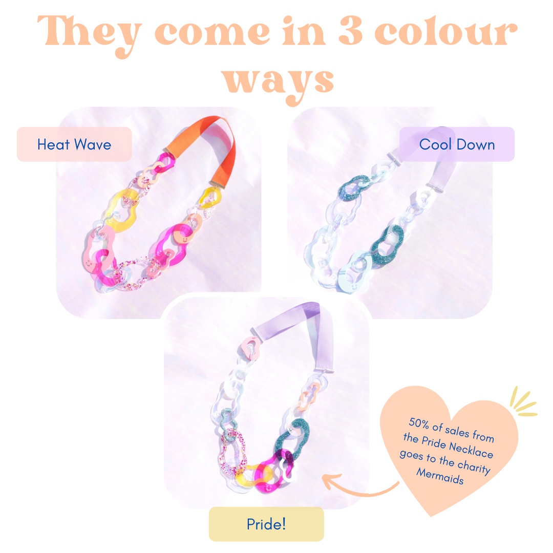 Good Vibes Necklace - Heat Wave