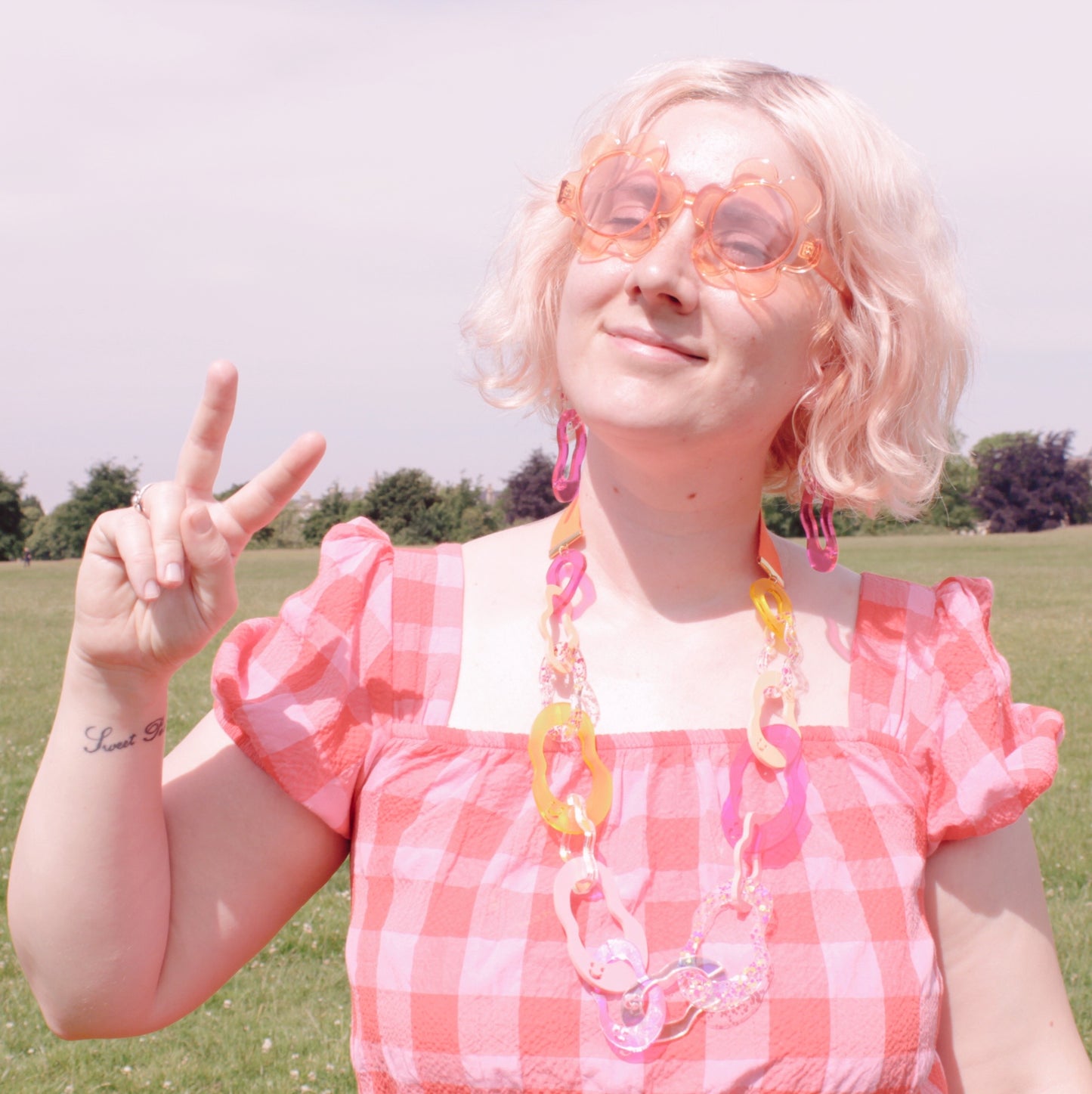 Good Vibes Necklace - Heat Wave