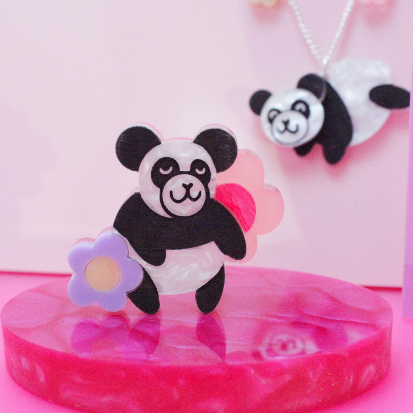Lucky Panda Brooch