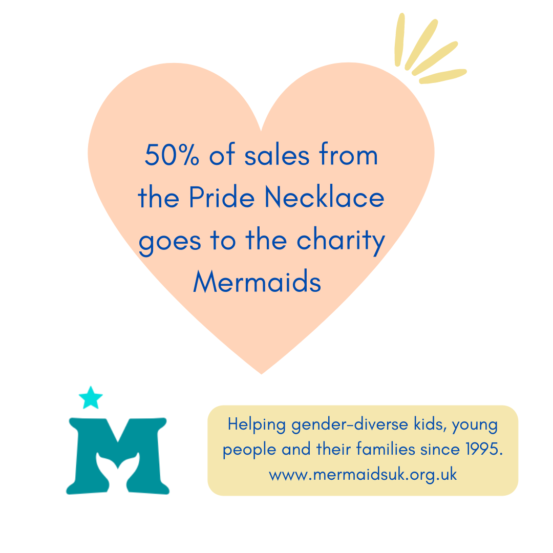 Good Vibes Necklace - Pride!