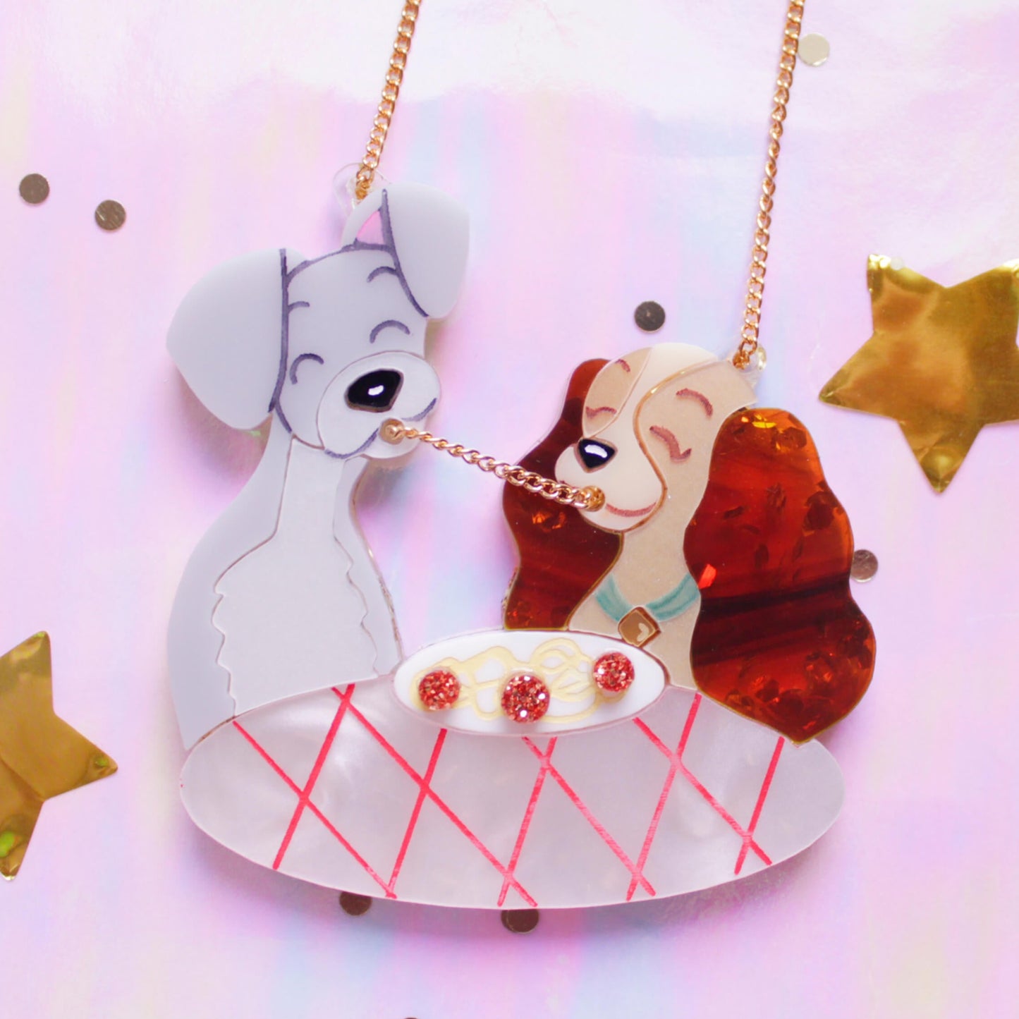 Lady & the Tramp Necklace