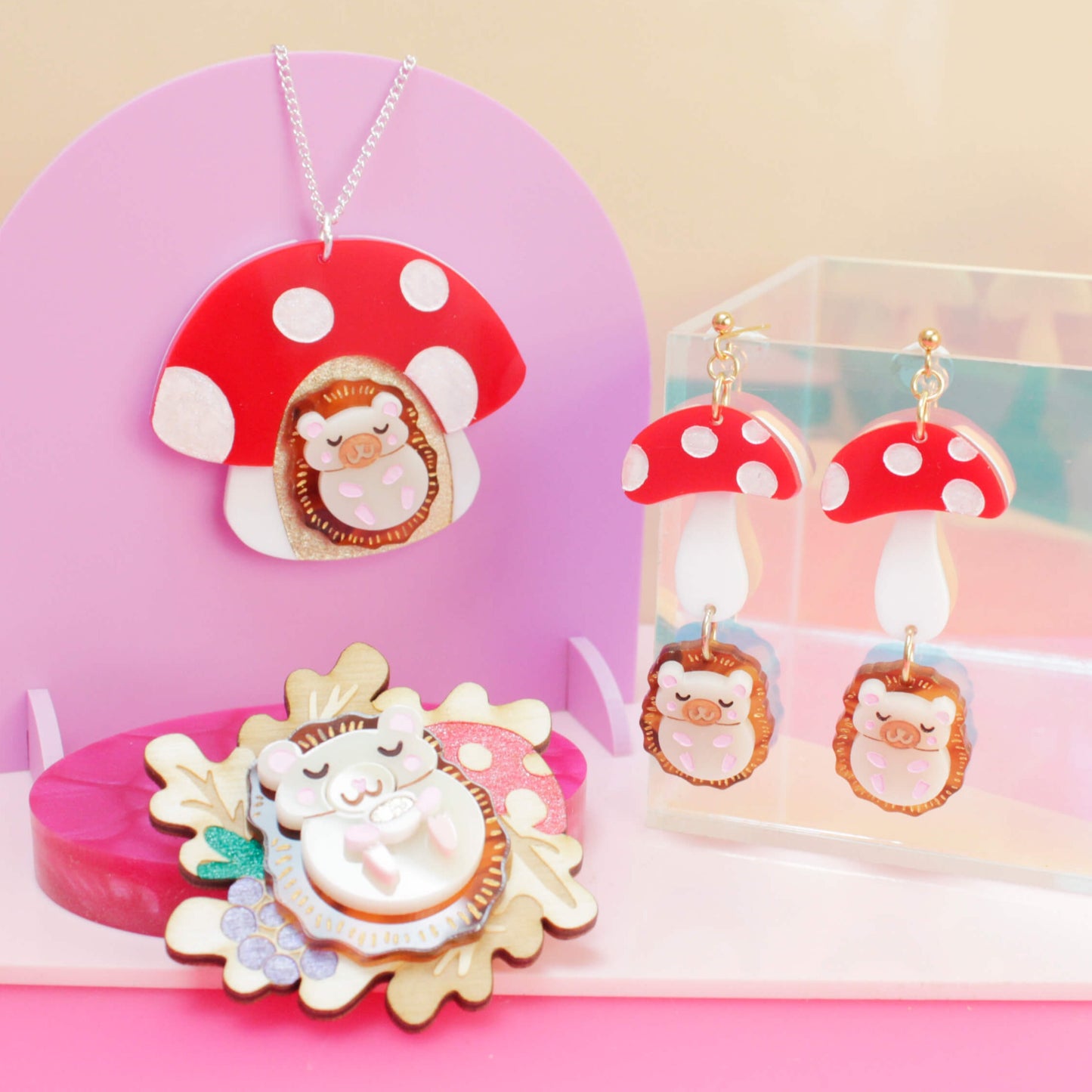 Hedgehog Necklace