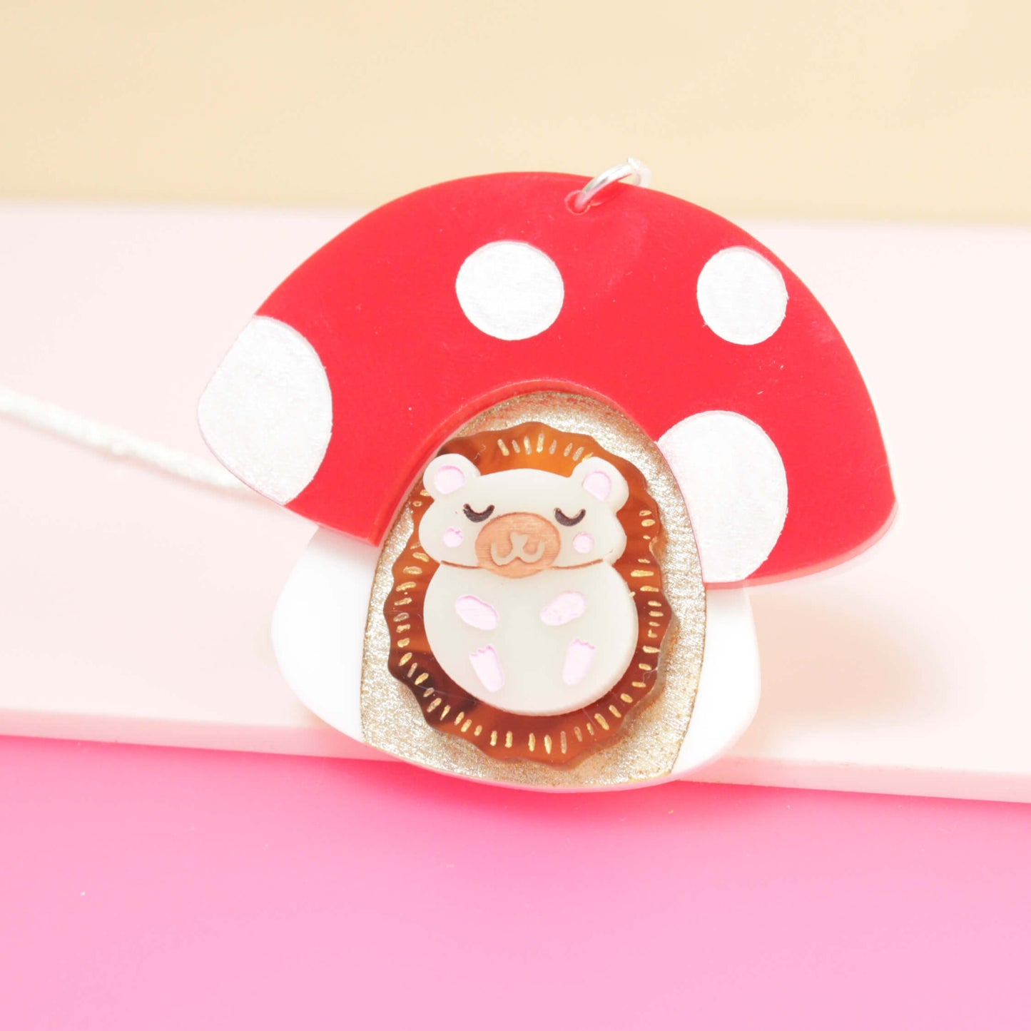 Hedgehog Necklace