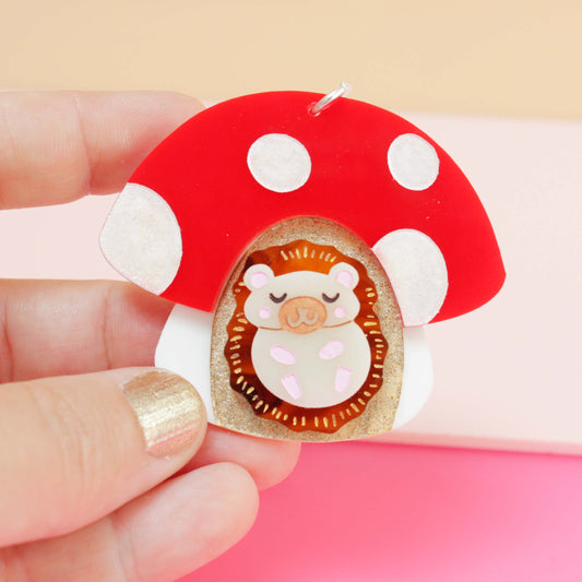 Hedgehog Necklace