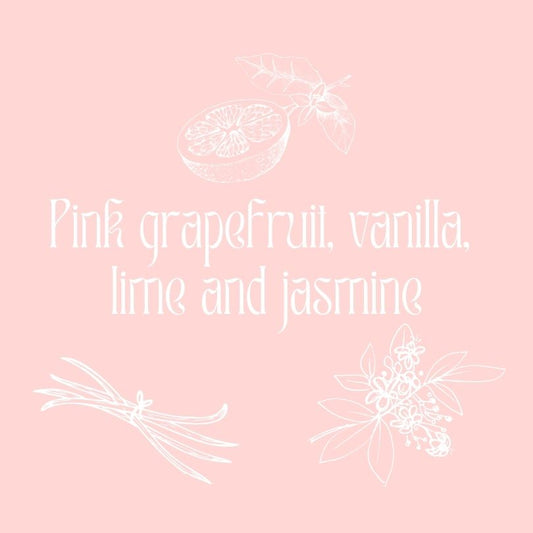 Pink Grapefruit and Vanilla Spaniel Candle
