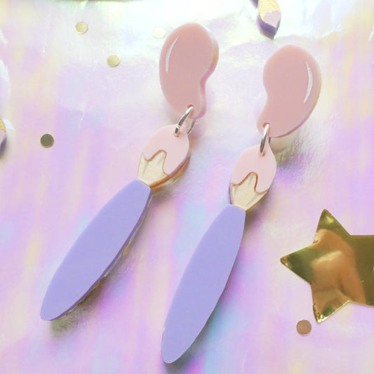 Paintbrush Earrings