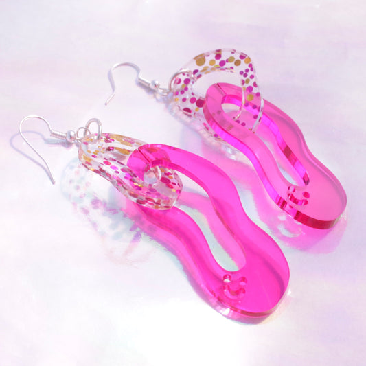 Good Vibes Earrings - Heat Wave