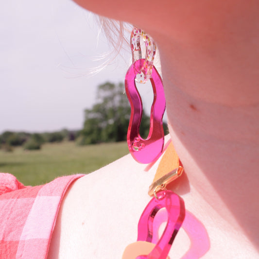 Good Vibes Earrings - Heat Wave