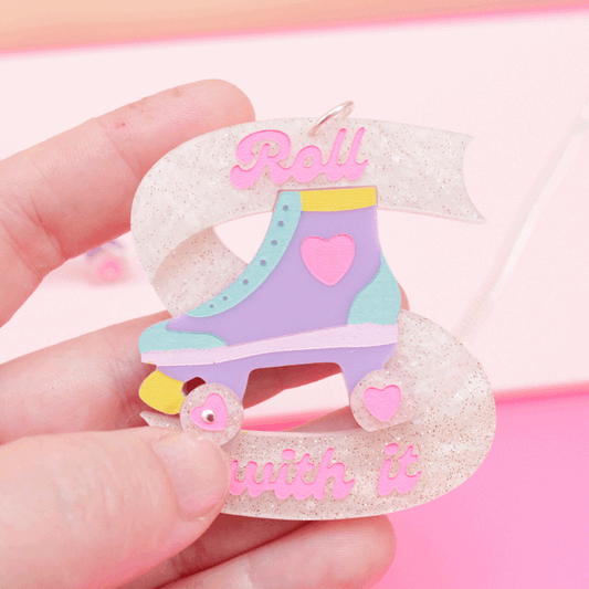 Roller Skates Necklace