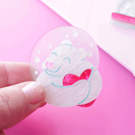 Polar Bear Brooch