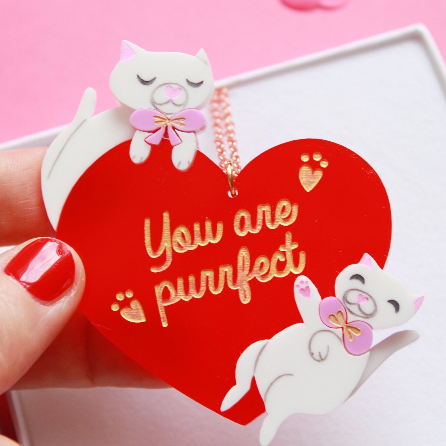 Love Cats Necklace