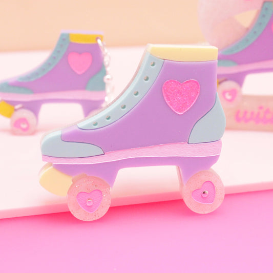 Roller Skate Brooch