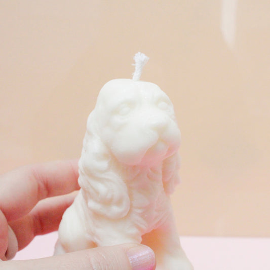 Pink Grapefruit and Vanilla Spaniel Candle